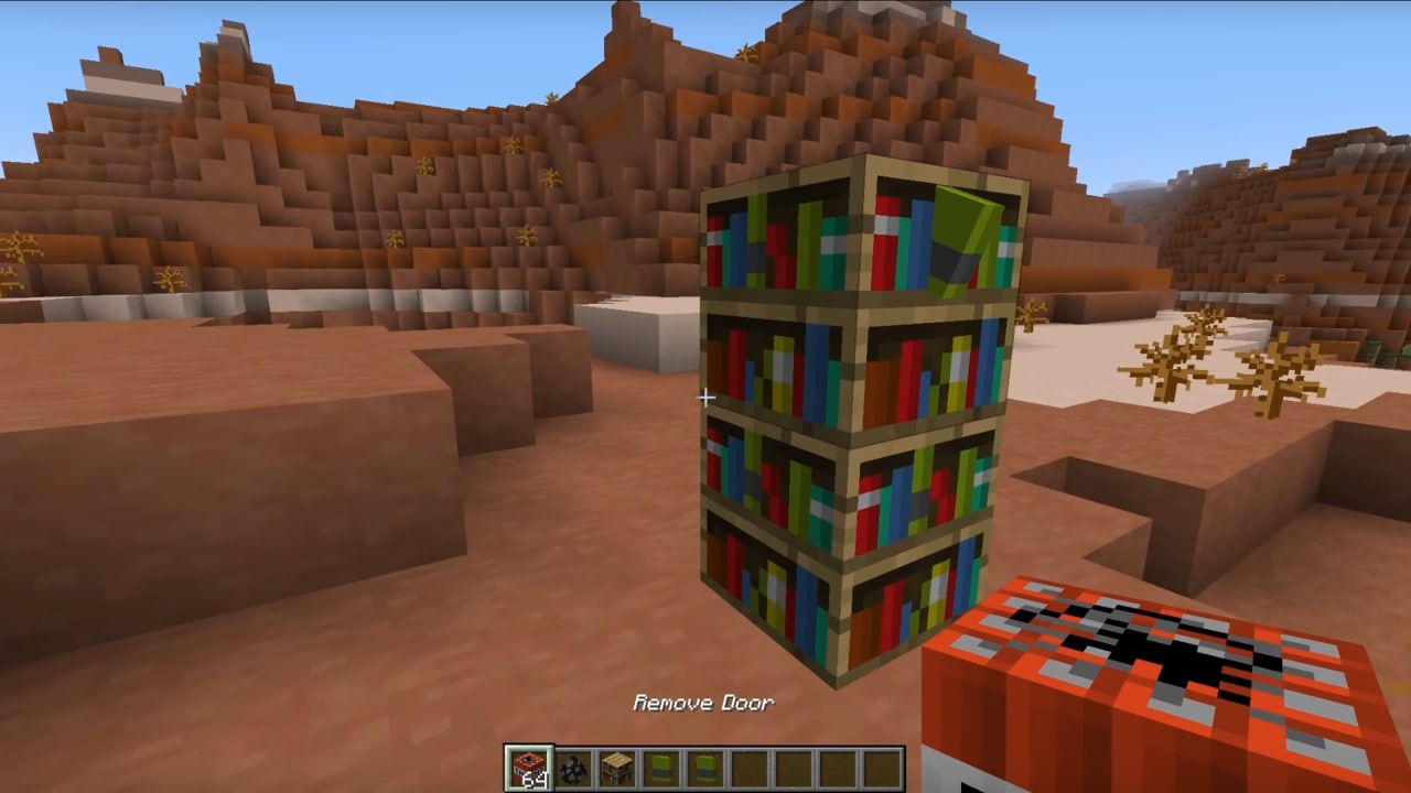 隠しドアの作り方 | Minecraft